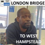 jubilee line london bridge to west hampstead tube wanted