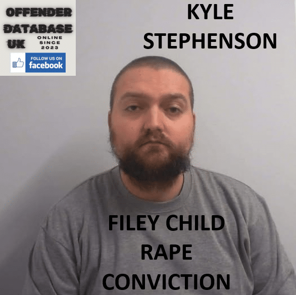 KYLE STEPHENSON FILEY CHILD RAPE CONVICTION KYLE STEPHENSON FILEY CHILD RAPE AND BESTIALITY CONVICTION