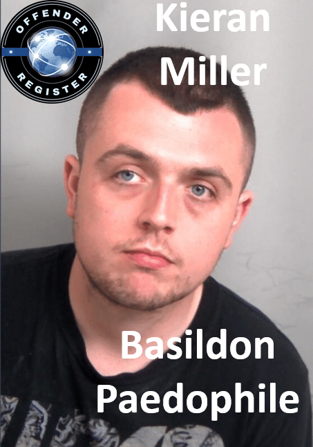kieran miller basildon paedophile sex offender kieran miller basildon paedophile sex offender