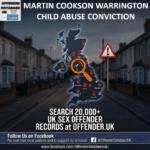 martin cookson warrington child abuse conviction