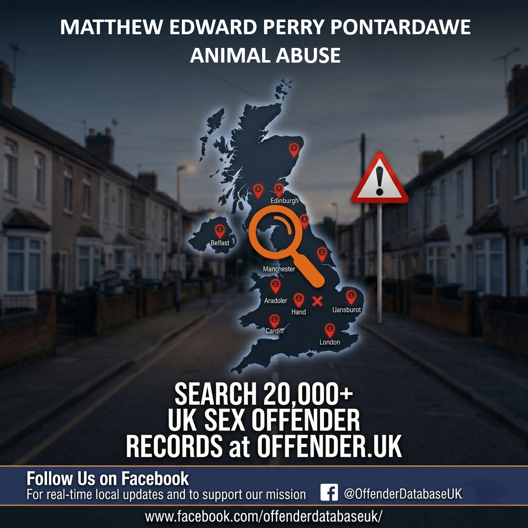 MATTHEW EDWARD PERRY PONTARDAWE ANIMAL WELFARE FAILURE CONVICTION