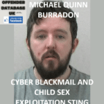 MICHAEL QUINN – BURRADON – CYBER BLACKMAIL AND CHILD SEX EXPLOITATION STING