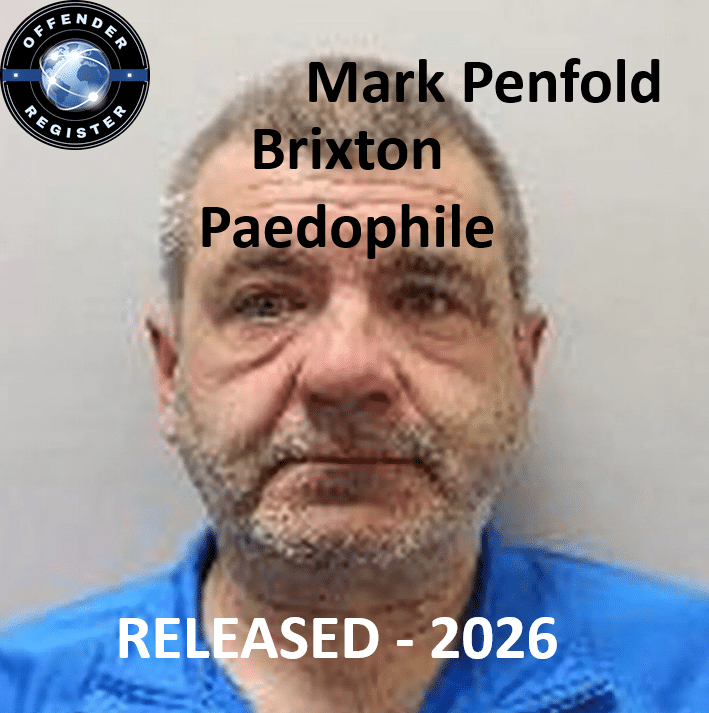 mark penfold brixton paedophile sex offender