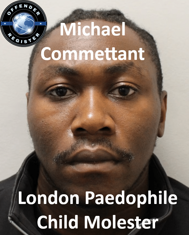michael commettant london paedophile child molester