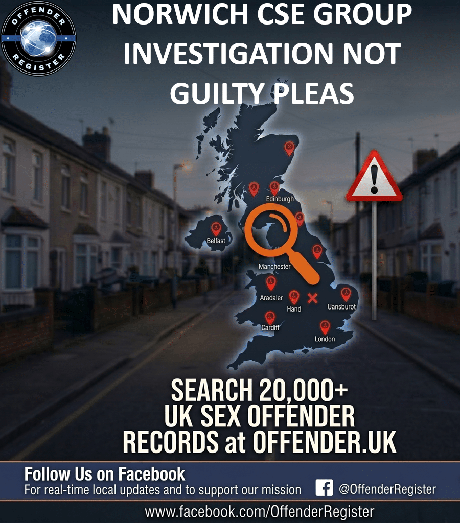 norwich cse group investigation not guilty pleas