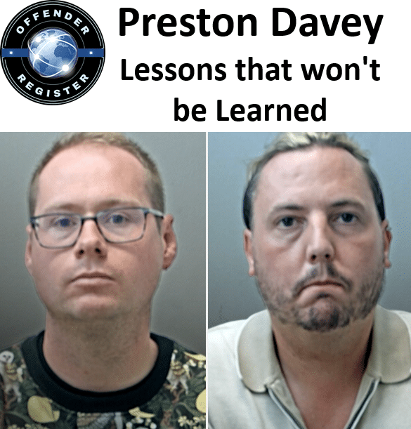 preston davey lessons that won't be learned