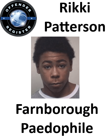 rikki patterson farnborough paedophile sex offender