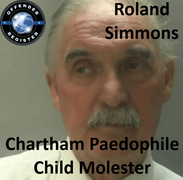 roland simmons chartham paedophile child molester