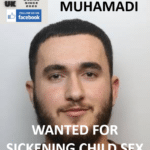 SHARAM MUHAMADI WANTED FOR SICKENING CHILD SEX TRAFFICKING TRACK