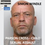 SIMON WINDLE - PARSON CROSS - CHILD SEXUAL ASSAULT
