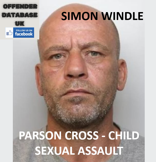SIMON WINDLE - PARSON CROSS - CHILD SEXUAL ASSAULT