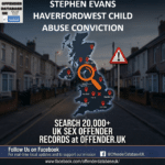 stephen evans haverfordwest child abuse conviction