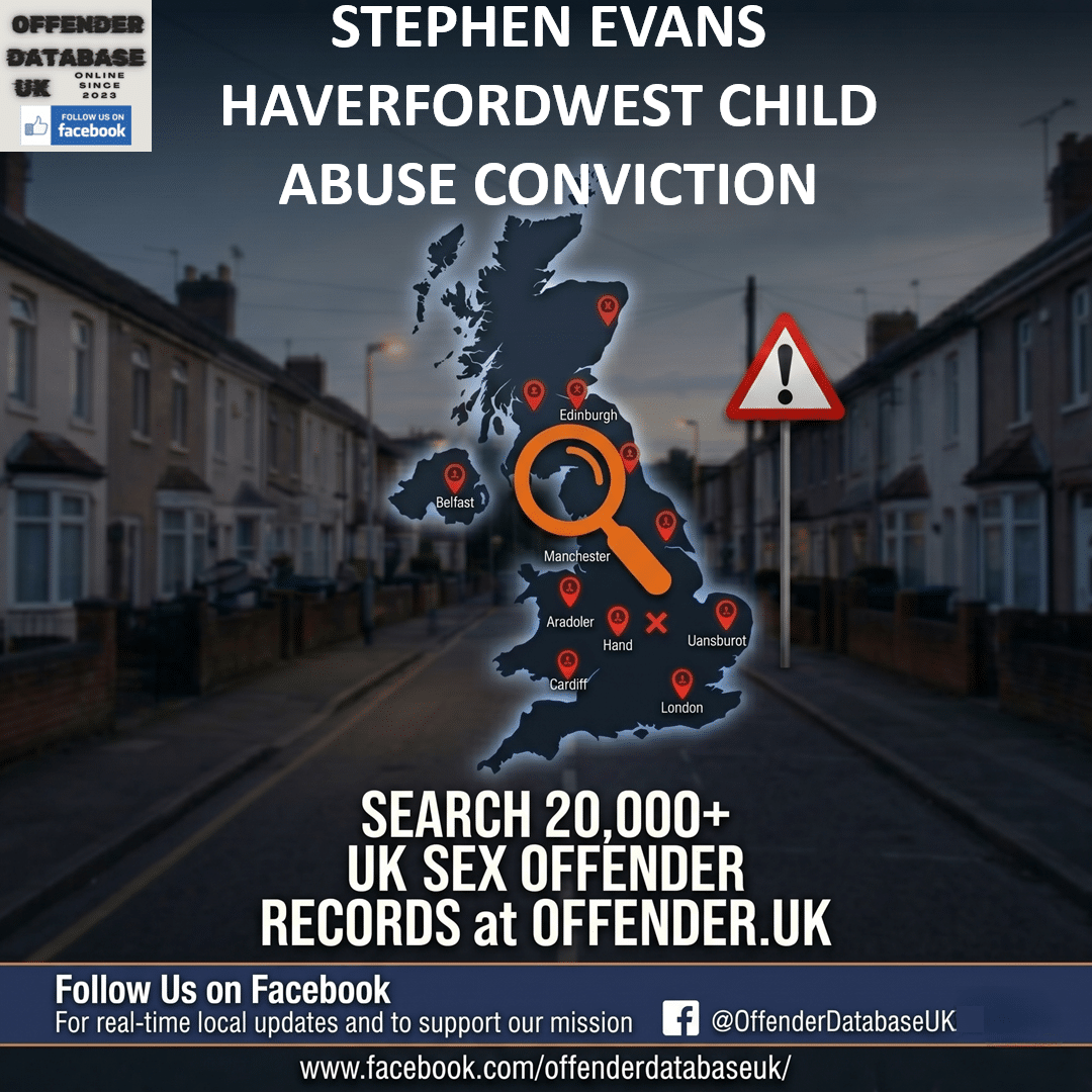stephen evans haverfordwest child abuse conviction
