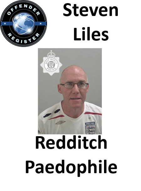 steven liles redditch paedophile sex offender steven liles redditch paedophile sex offender