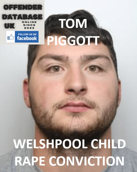 TOM PIGGOTT WELSHPOOL CHILD RAPE CONVICTION