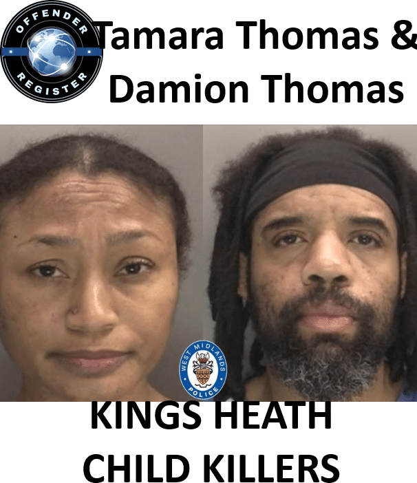 tamara thomas and damion thomas child killers tamara thomas and damion thomas child killers