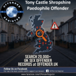 tony castle shropshire paedophile offender