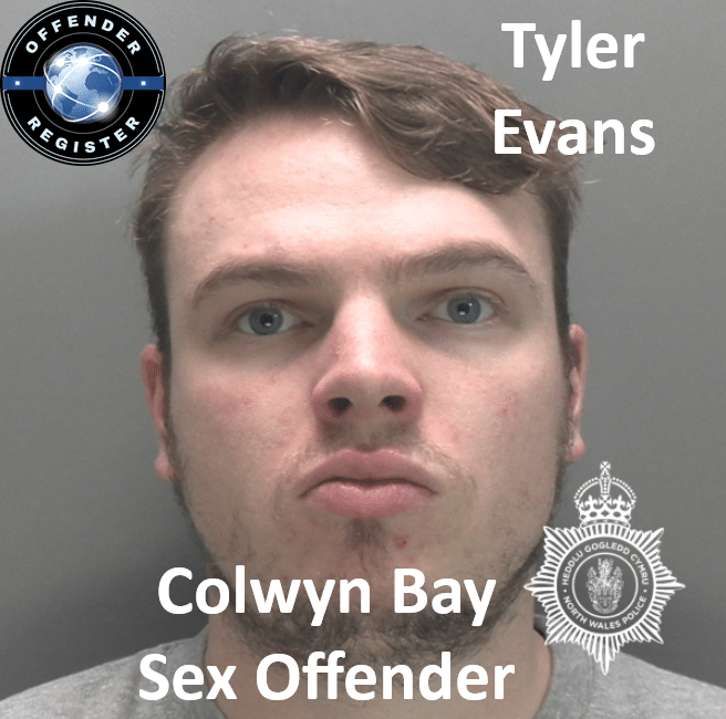 tyler evans colwyn bay sex offender tyler evans colwyn bay sex offender