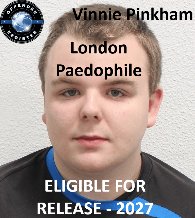 vinnie pinkham london paedophile sex offender