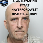 ALAN RAYMOND PYART HAVERFORDWEST HISTORICAL RAPE CONVICTION