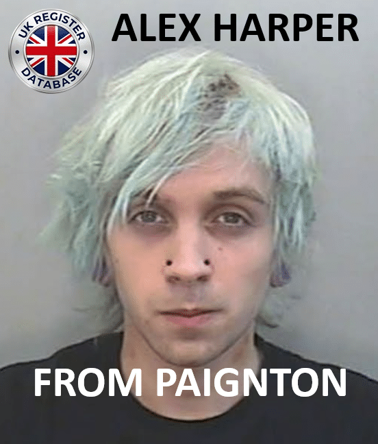 ALEX HARPER FROM PAIGNTON SENTENCED AT EXETER CROWN COURT