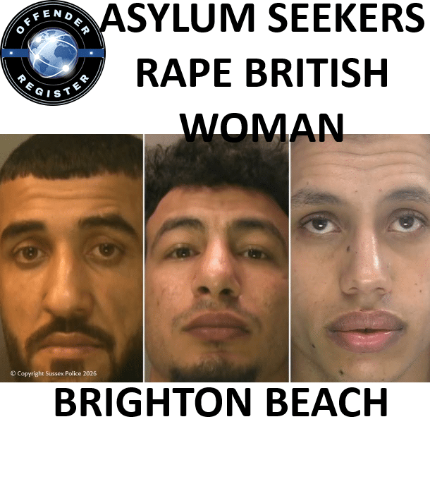 asylum seekers rape british woman on brighton beach