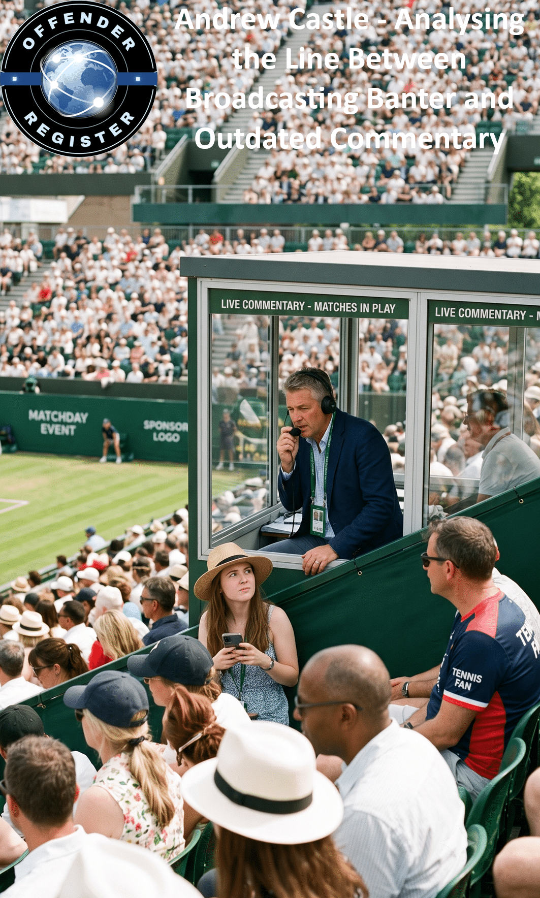 andrew castle analysing the line between broadcasting banter and outdated commentary
