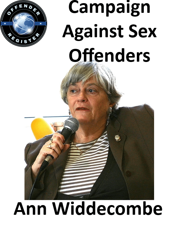 ann widdecombe and the campaign against sex offenders ann widdecombe and the campaign against sex offenders