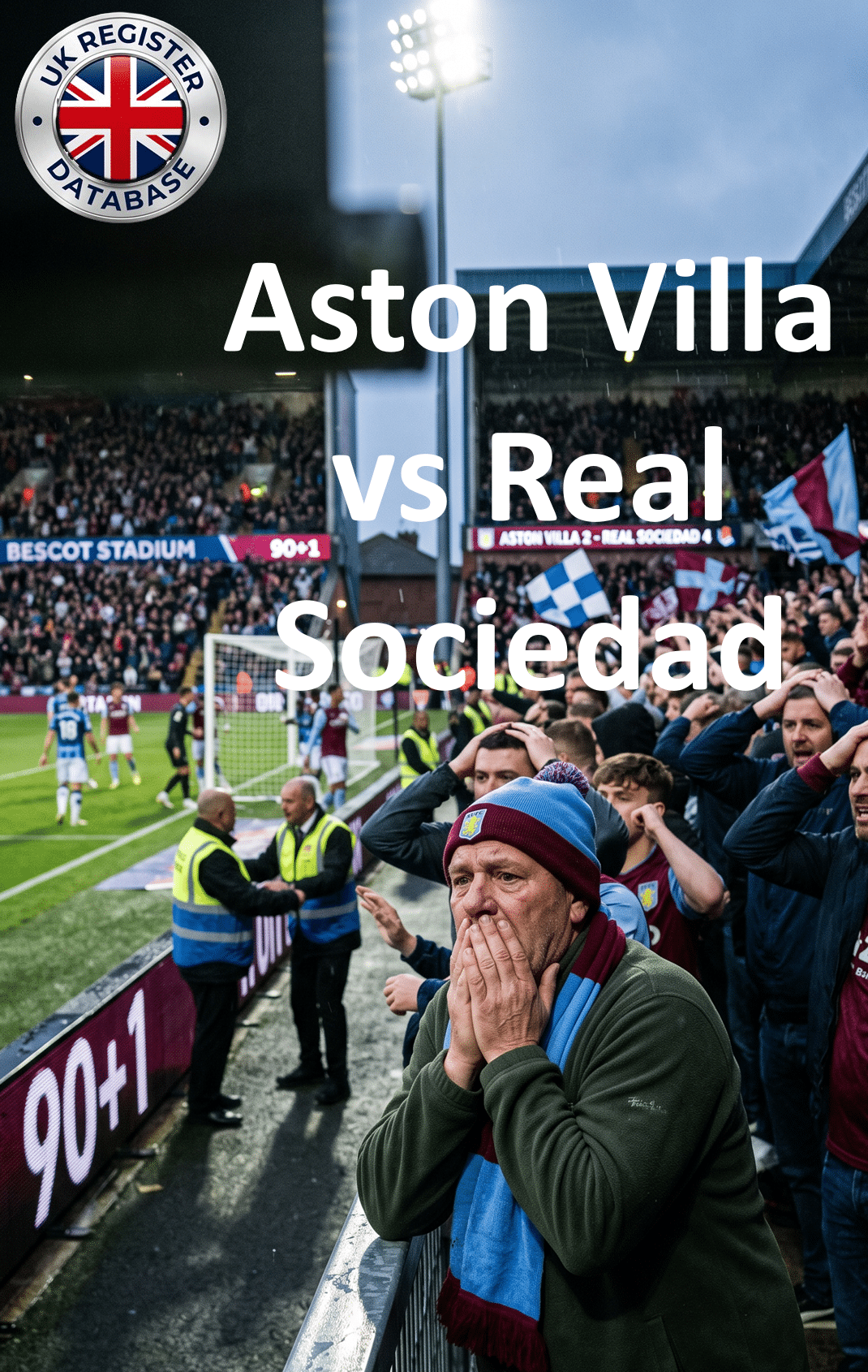 Aston Villa vs Real Sociedad