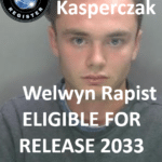 Ben Kasperczak Welwyn Rapist Sex Offender