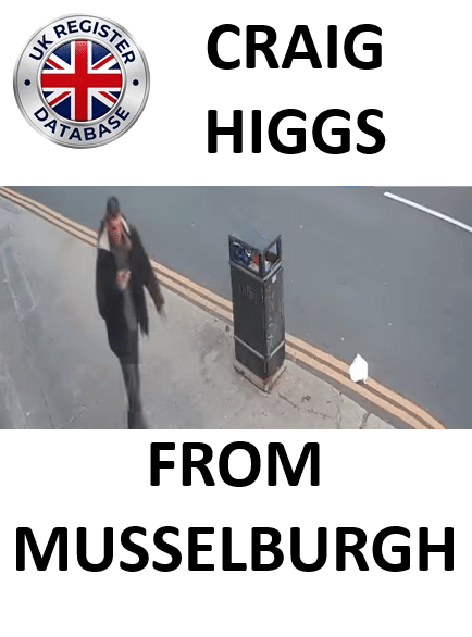 CRAIG HIGGS FROM MUSSELBURGH SENTENCED AT HIGH COURT IN EDINBURGH CRAIG HIGGS FROM MUSSELBURGH SENTENCED AT HIGH COURT IN EDINBURGH