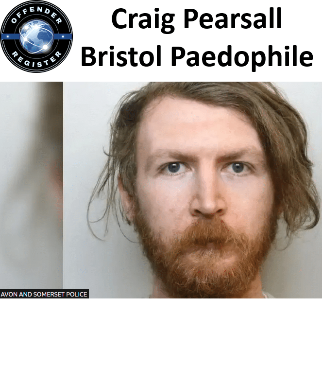 craig pearsall bristol paedophile child sex offender
