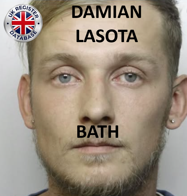 DAMIAN LASOTA FROM BATH SENTENCED AT BRISTOL CROWN COURT