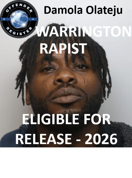 damola olateju warrington rapist sex offender damola olateju warrington rapist sex offender