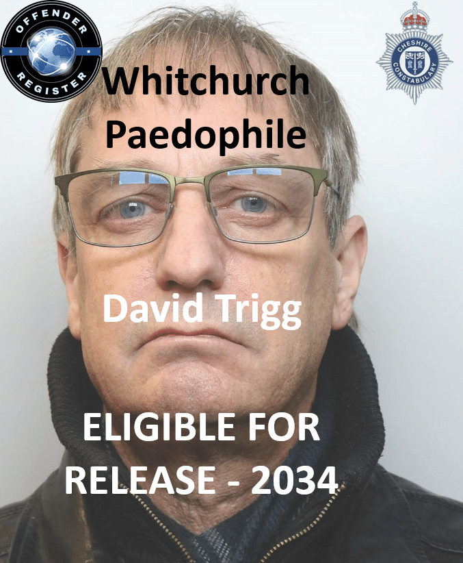 david trigg whitchurch paedophile child rapist