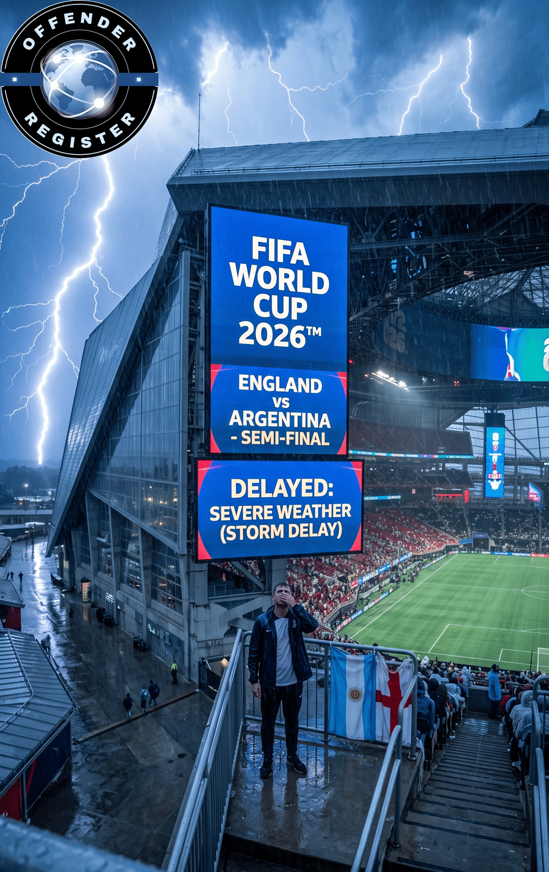 england vs argentina delay world cup semi final storms england vs argentina delay world cup semi final storms