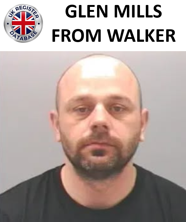 GLEN MILLS FROM WALKER SENTENCED AT NEWCASTLE CROWN COURT