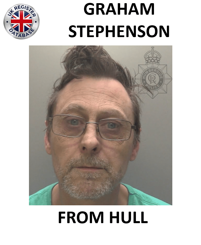 GRAHAM STEPHENSON FROM HULL SENTENCED AT GRIMSBY CROWN COURT GRAHAM STEPHENSON FROM HULL SENTENCED AT GRIMSBY CROWN COURT