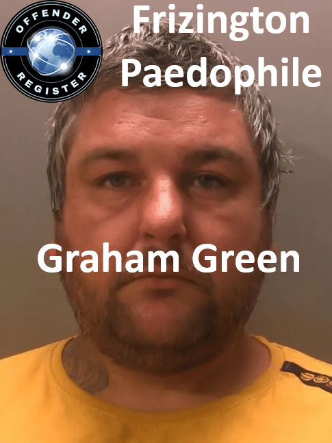 graham green frizington paedophile child sex offender