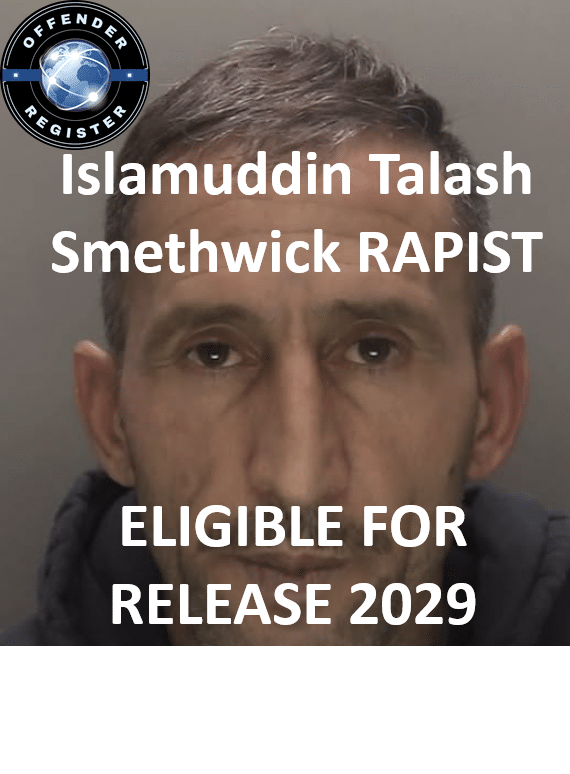 islamuddin talash smethwick rapist sex offender