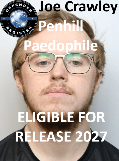 joe crawley penhill paedophile child sex offender