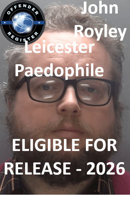 john royley leicester paedophile child sex offender