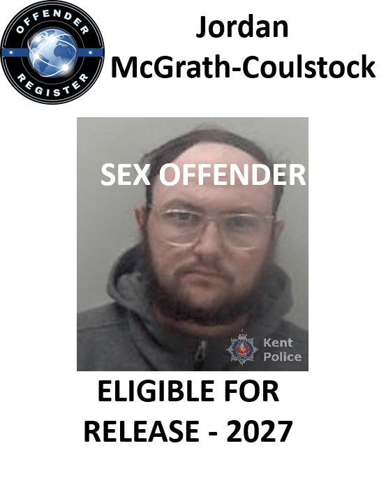 jordan mcgrath coulstock east malling sex offender shpo