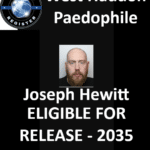 joseph hewitt west haddon paedophile child rapist