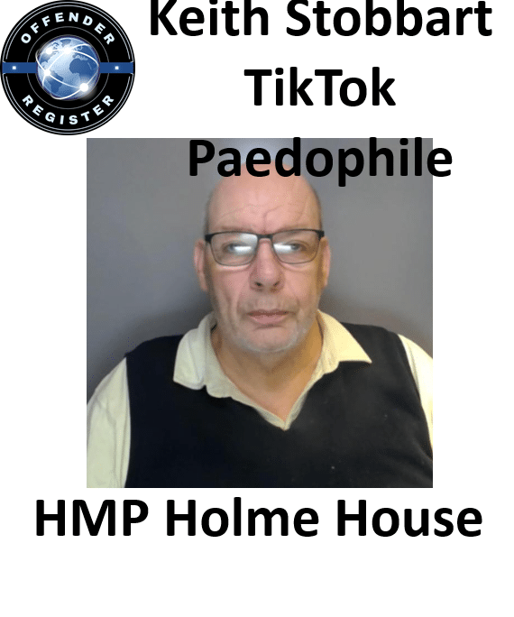 keith stobbart hmp holme house tiktok paedophile