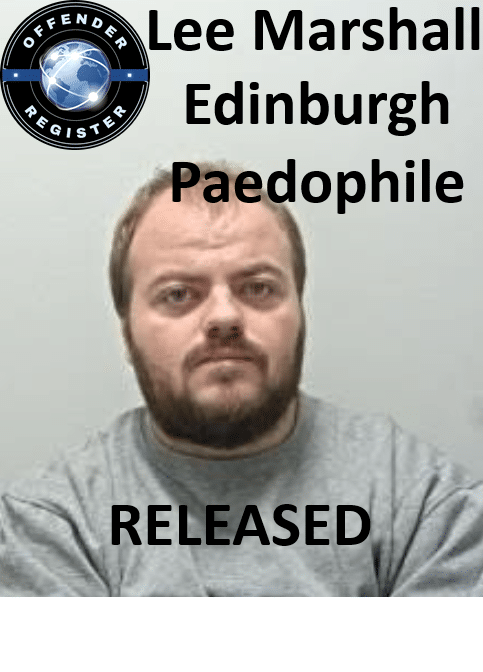 lee marshall edinburgh paedophile child sex offender lee marshall edinburgh paedophile child sex offender