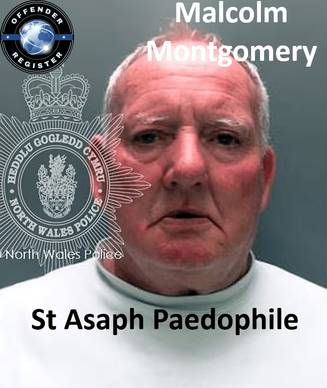 malcolm montgomery st asaph paedophile child molester
