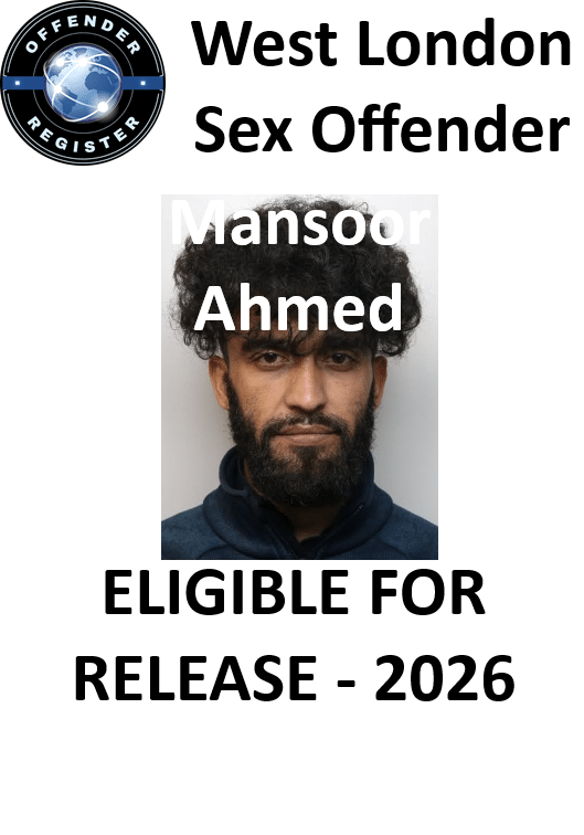 mansoor ahmed west london sex offender