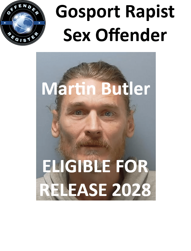 martin butler gosport rapist sex offender martin butler gosport rapist sex offender