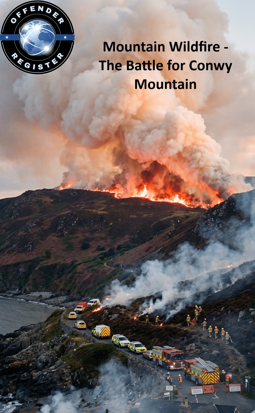 mountain wildfire the battle for conwy mountain mountain wildfire the battle for conwy mountain